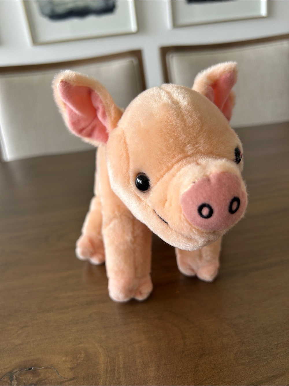 Plush Piglet Stuffed Animal Toy - Pink